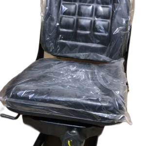 Seat with hydraulic shock absorber